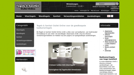 Tegels & Sanitair Outlet Online