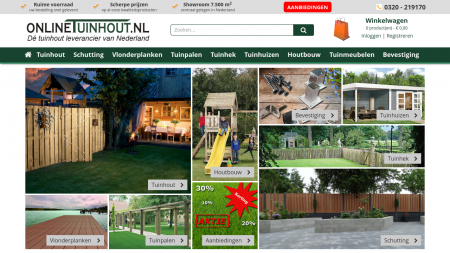 Onlinetuinhout.nl