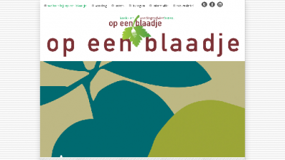 logo Op een Blaadje