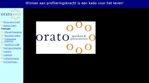 logo ORATO spreken en presenteren