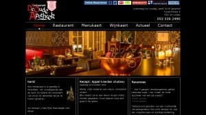 logo Oude Apotheek  Restaurant De