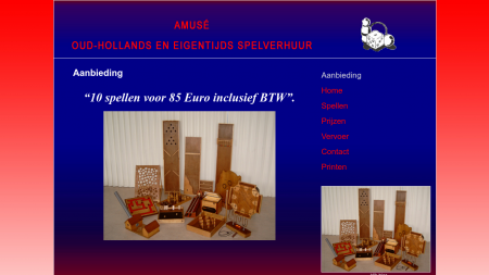 Amusé Oud-Hollandse Spellen Verhuur