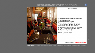 logo Restaurant  Over de Tong