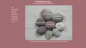 logo P-H-B Hoornick Psychologie en Haptonomie