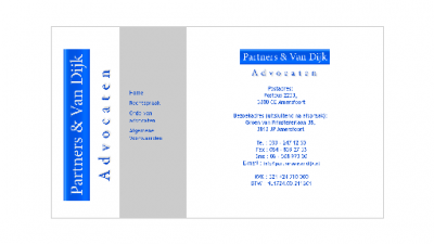 logo Partners en Van Dijk Advocaten