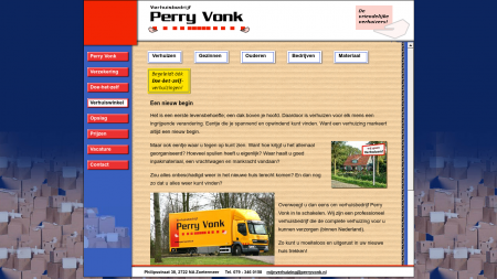 Perry Vonk Verhuisbedrijf BV
