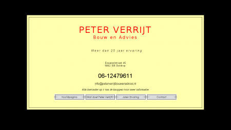 Verrijt Bouw en Advies Peter