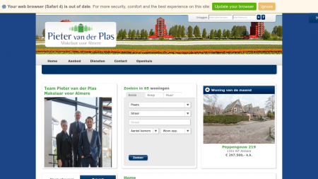 Pieter van der Plas Makelaar voor Almere