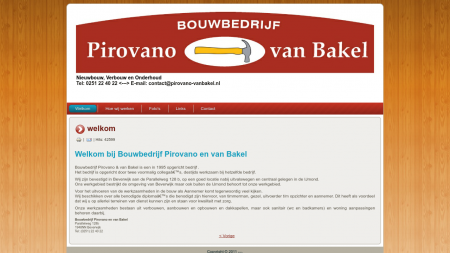 Pirovano & Van Bakel Bouwbedrijf