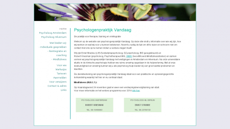 Psychologenpraktijk Vandaag Hilversum