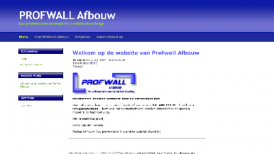 logo Profwall Afbouw
