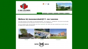 logo Leeuwen Aannemersbedrijf BV P van