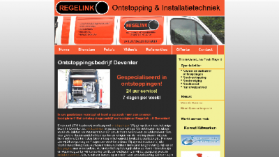 logo Regelink Ontstopping & Installatietechniek
