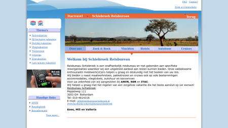 Reisbureau  Schiebroek