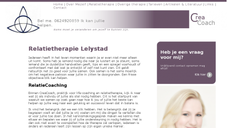 CreaCoach praktijk voor relatietherapie en life coaching