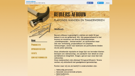Afbouw Reuvers Timmerwerken