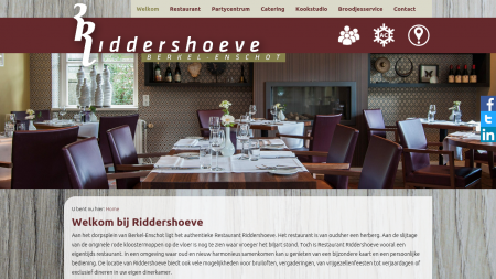 Riddershoeve Restaurant en Partycentrum