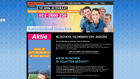 Didactiek Rijschool