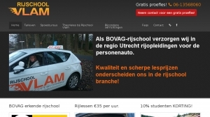 logo Rijschoolvlam