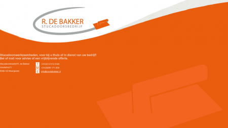 Bakker Stucadoorsbedrijf R de