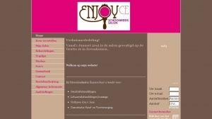 logo Schoonheidssalon  Enjoyce