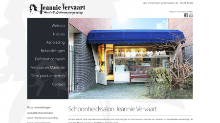 Vervaart Schoonheidssalon Jeannie