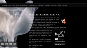 logo schoonheidssalon  La Perle