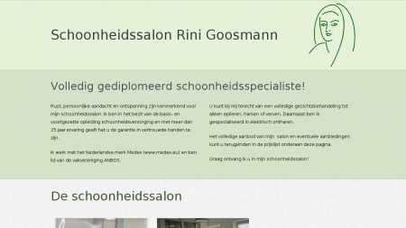 Schoonheidssalon Rinie Goosmann-van Zijderveld