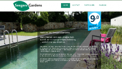 logo Seegers Gardens BV Quality Gardens