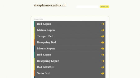 Slaapkamergeluk