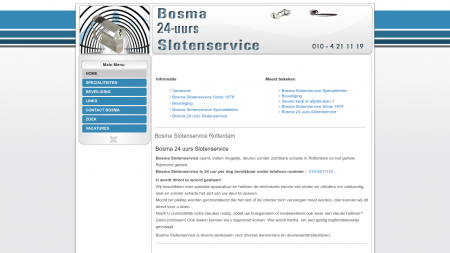 AAA Bosma Slotenservice 24-uur