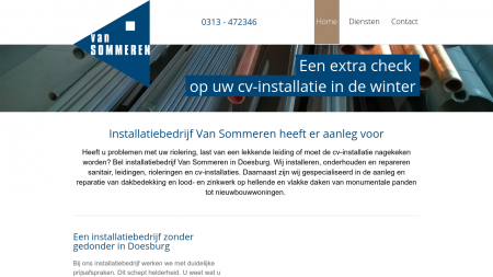 Sommeren BV Loodgieter  CV Installatie Van