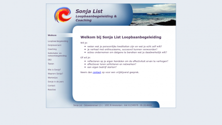 Sonja List Loopbaanbegeleiding  en Coaching