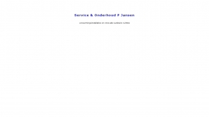 logo Jansen VOF Service Onderhoud Peter