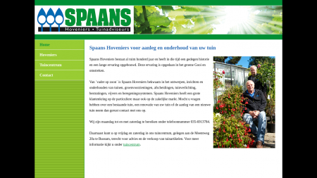 Hoveniersbedrijf Spaans & Zn
