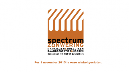 Spectrum Zonwering