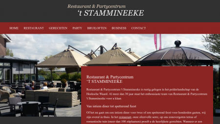 Stammineeke Restaurant  Partycentrum 't