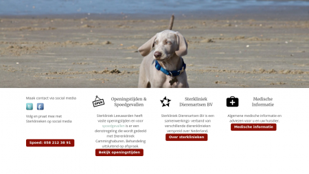 Sterkliniek Dierenartsen Leeuwarden