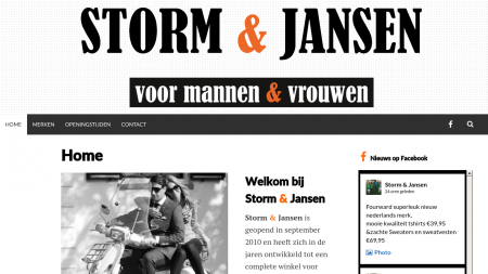 Storm & Jansen Mode voor Mannen