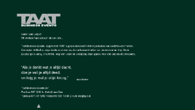 logo TAAT Business Events BV