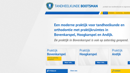 Tandheelkunde Bootsman B V