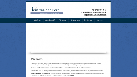 Aannemers & Timmerbedrijf Teus vd Berg BV