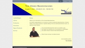 logo Verweij Bakkerij  Machines T