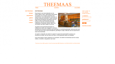Theemaas Thee Koffie & Galerie