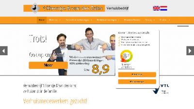 logo Verhuisbedrijf  't Hoentje & Van der Zalm