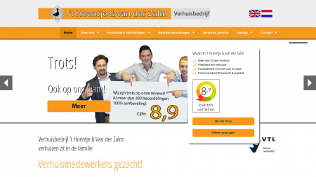 Verhuisbedrijf 't Hoentje & Van der Zalm