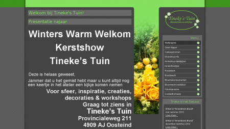 Tineke's Tuin Bloemschikcursus