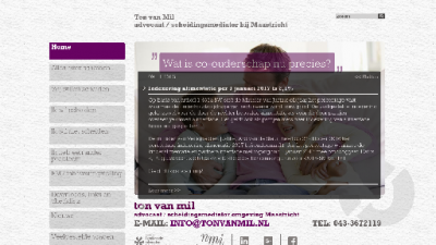 logo Ton van Mil Advocaat/Scheidingsmediator
