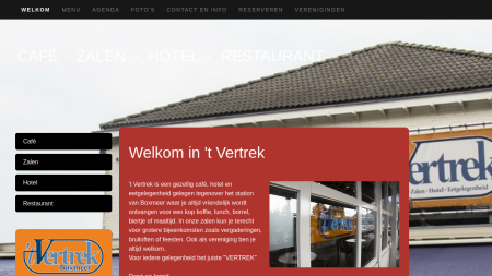 Vertrek Hotel Café 't