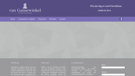 Uitvaartverzorging van Gansewinkel